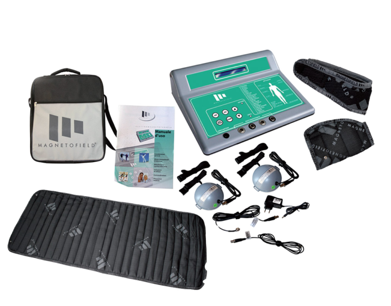 magnetoterapia kit completo con stuoia a una piazza magnetofield